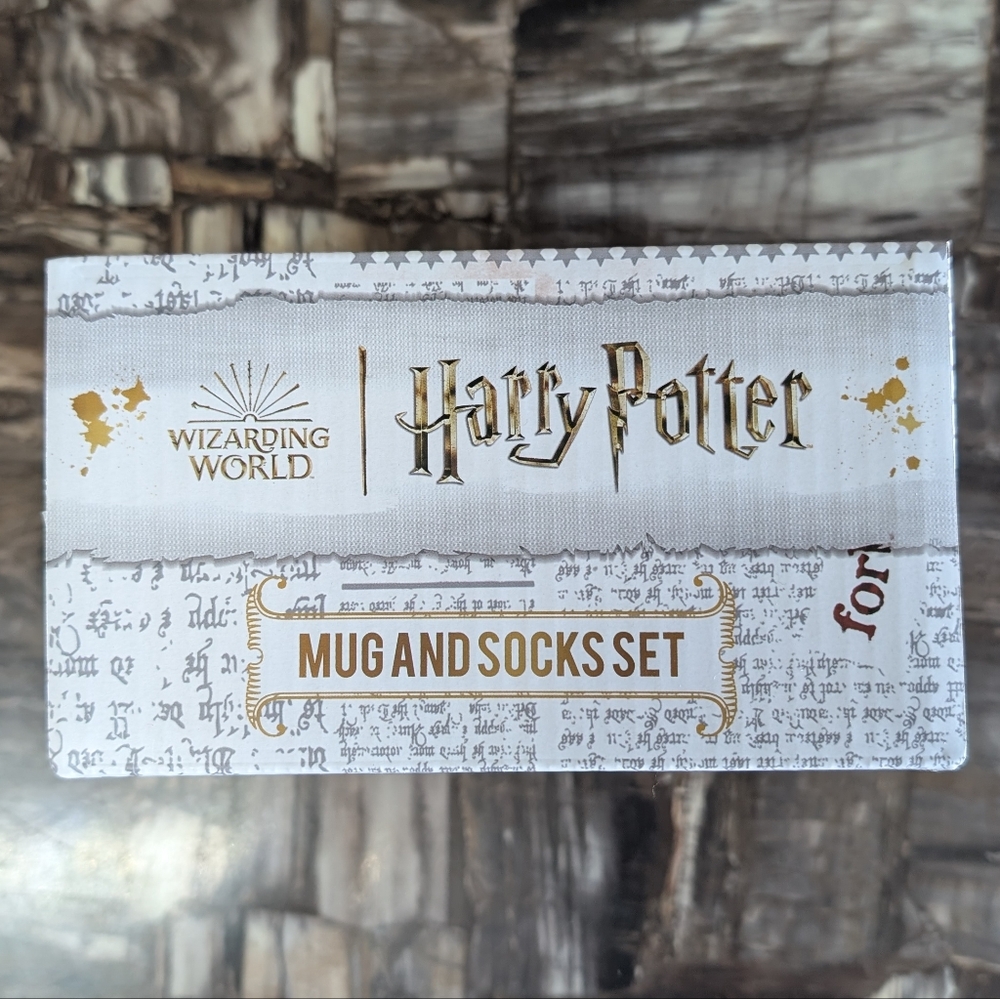 Warner Bros. Harry Potter THE DARK MARK Matching Voldemort Mug and Socks Set 💀 - Picture 5 of 7